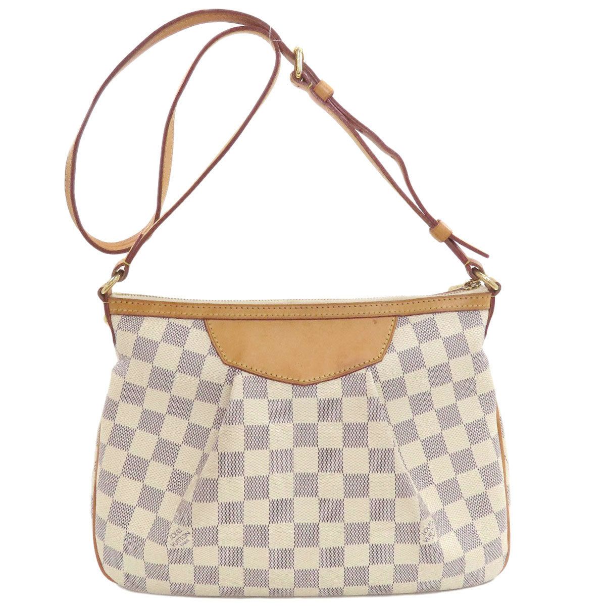 LOUIS VUITTON Ｎ41113 Siracusa PM Shoulder Bag Damier canvas Ladies [Used]