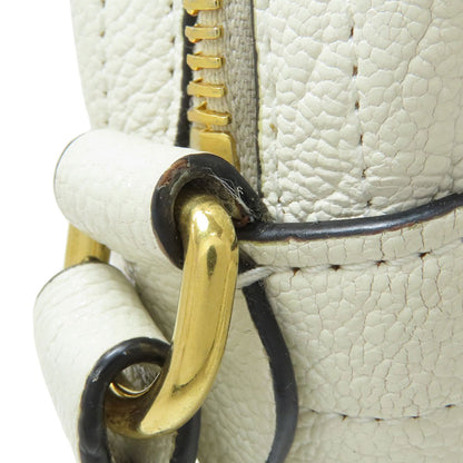 MIUMIU logo Shoulder Bag Leather Ladies [Used]