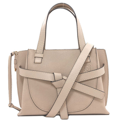 LOEWE Gate Top Handle Mini 2WAY Handbag Calf Ladies [Used]