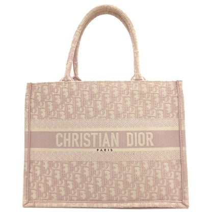 CHRISTIAN DIOR Book tote Tote Bag Canvas Ladies [Used]