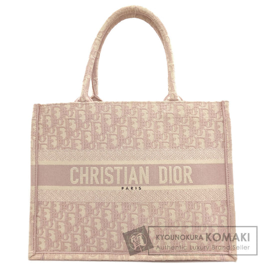CHRISTIAN DIOR Book tote Tote Bag Canvas Ladies [Used]