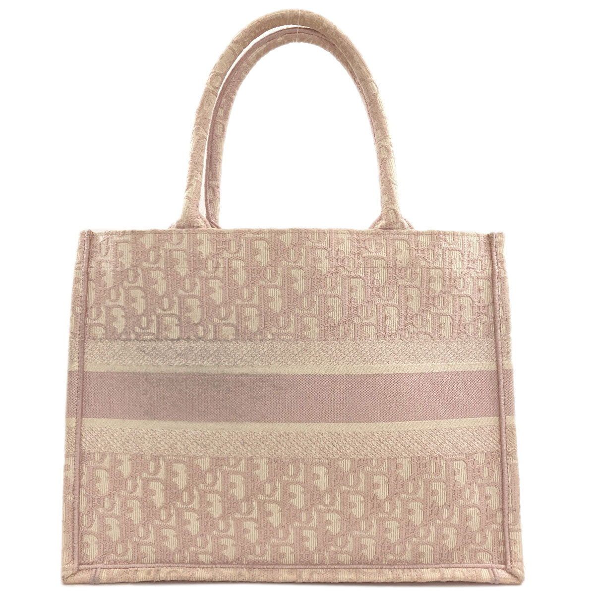 CHRISTIAN DIOR Book tote Tote Bag Canvas Ladies [Used]