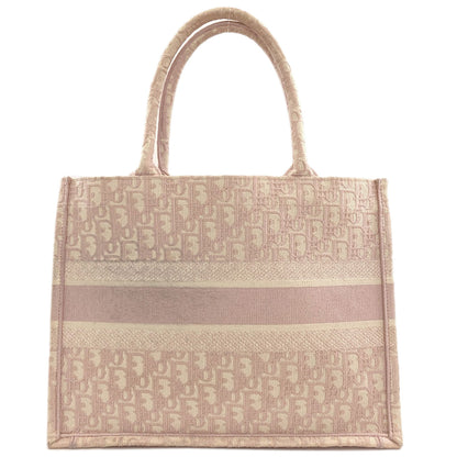 CHRISTIAN DIOR Book tote Tote Bag Canvas Ladies [Used]