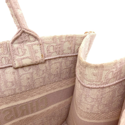 CHRISTIAN DIOR Book tote Tote Bag Canvas Ladies [Used]