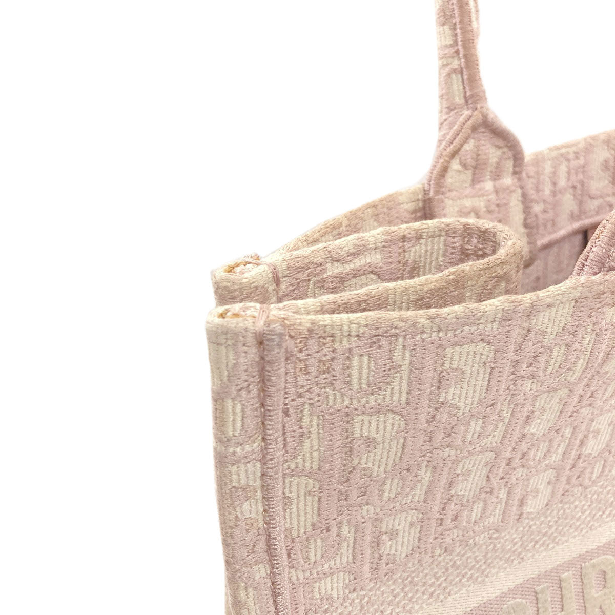 CHRISTIAN DIOR Book tote Tote Bag Canvas Ladies [Used]