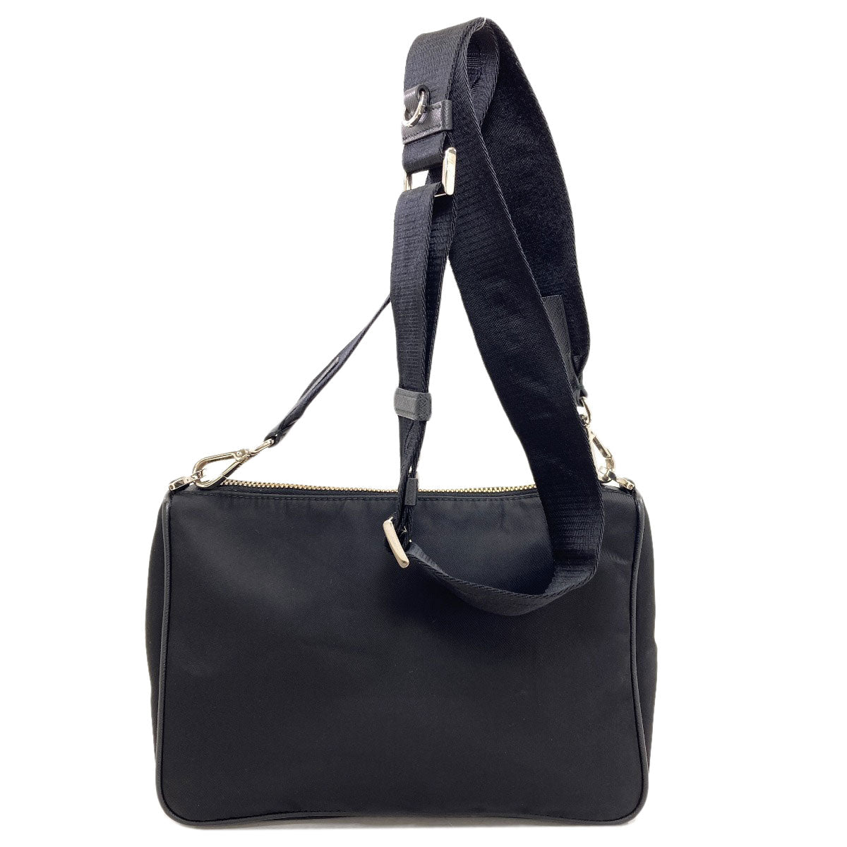 PRADA Logo Hardware Shoulder Bag Nylon Ladies [Used]