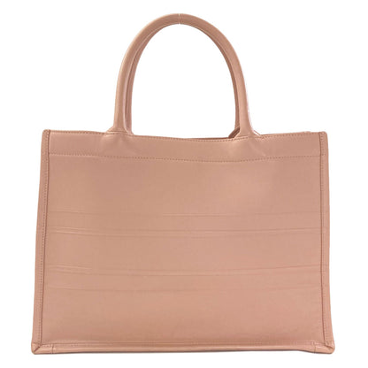 MIUMIU Book Tote Medium Embossed Logo Tote Bag Calf Ladies [Used]