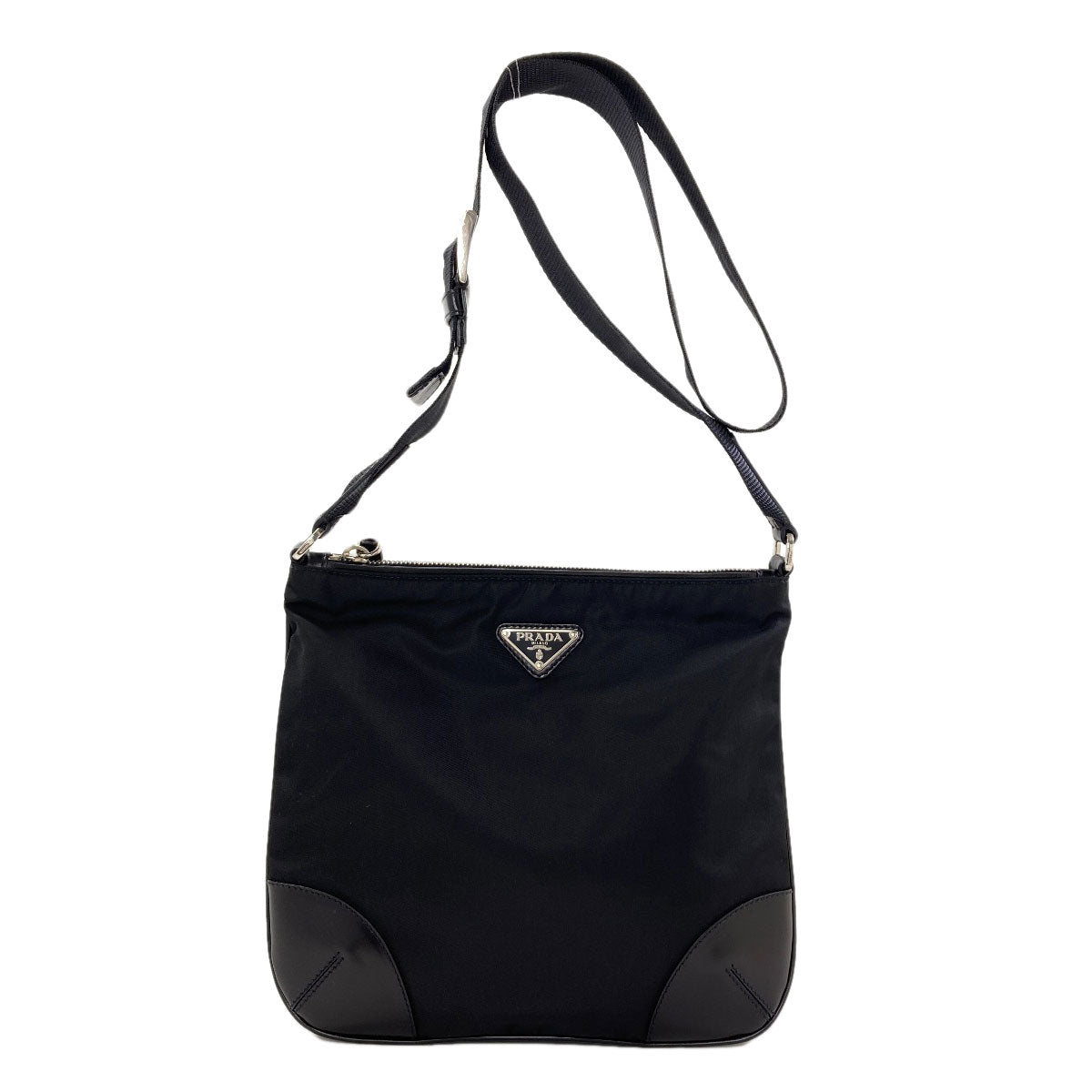 PRADA Logo Hardware Shoulder Bag Nylon Ladies [Used]