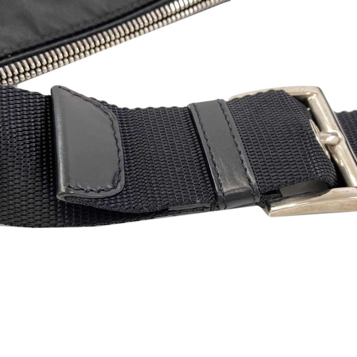 PRADA Logo Hardware Shoulder Bag Nylon Ladies [Used]