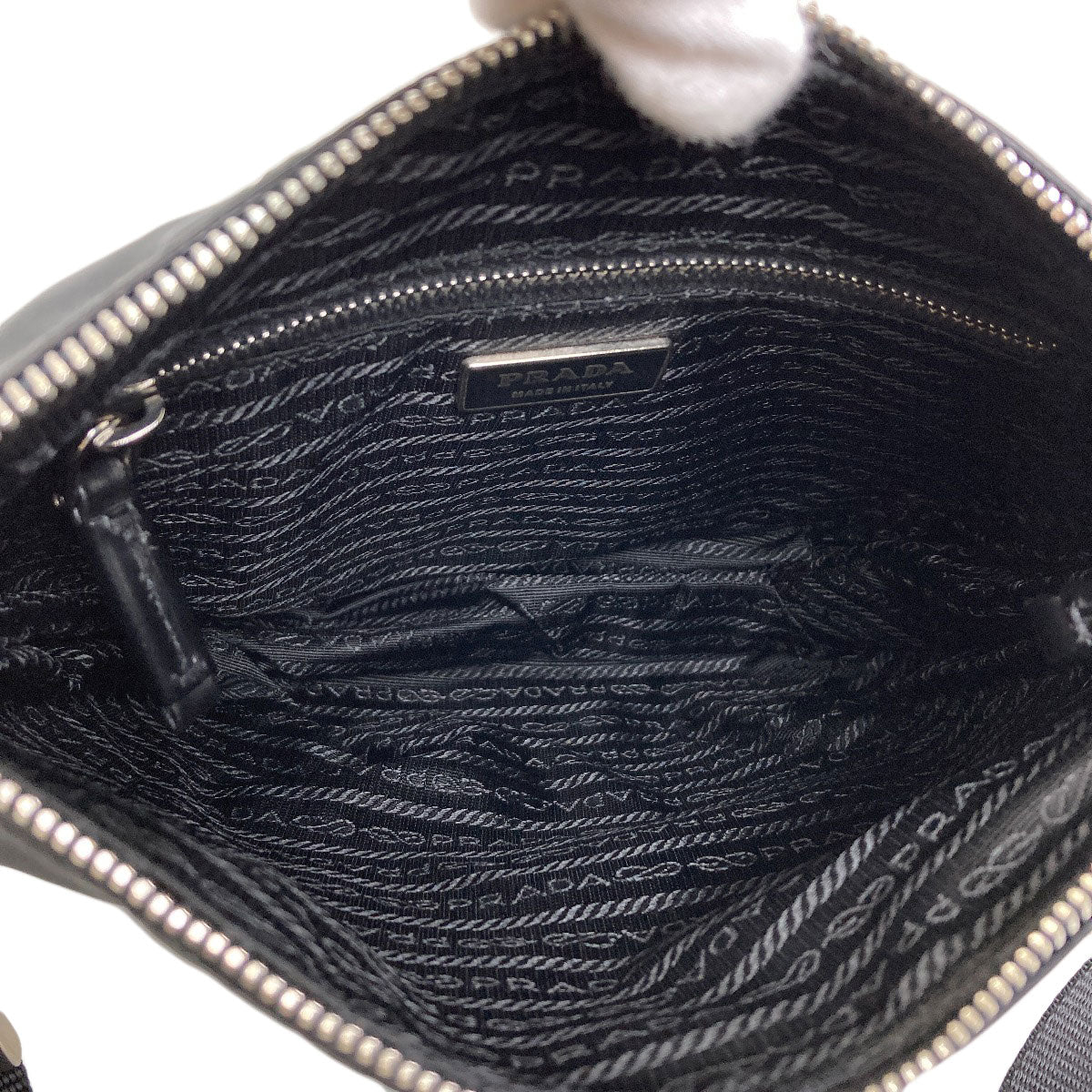 PRADA Logo Hardware Shoulder Bag Nylon Ladies [Used]