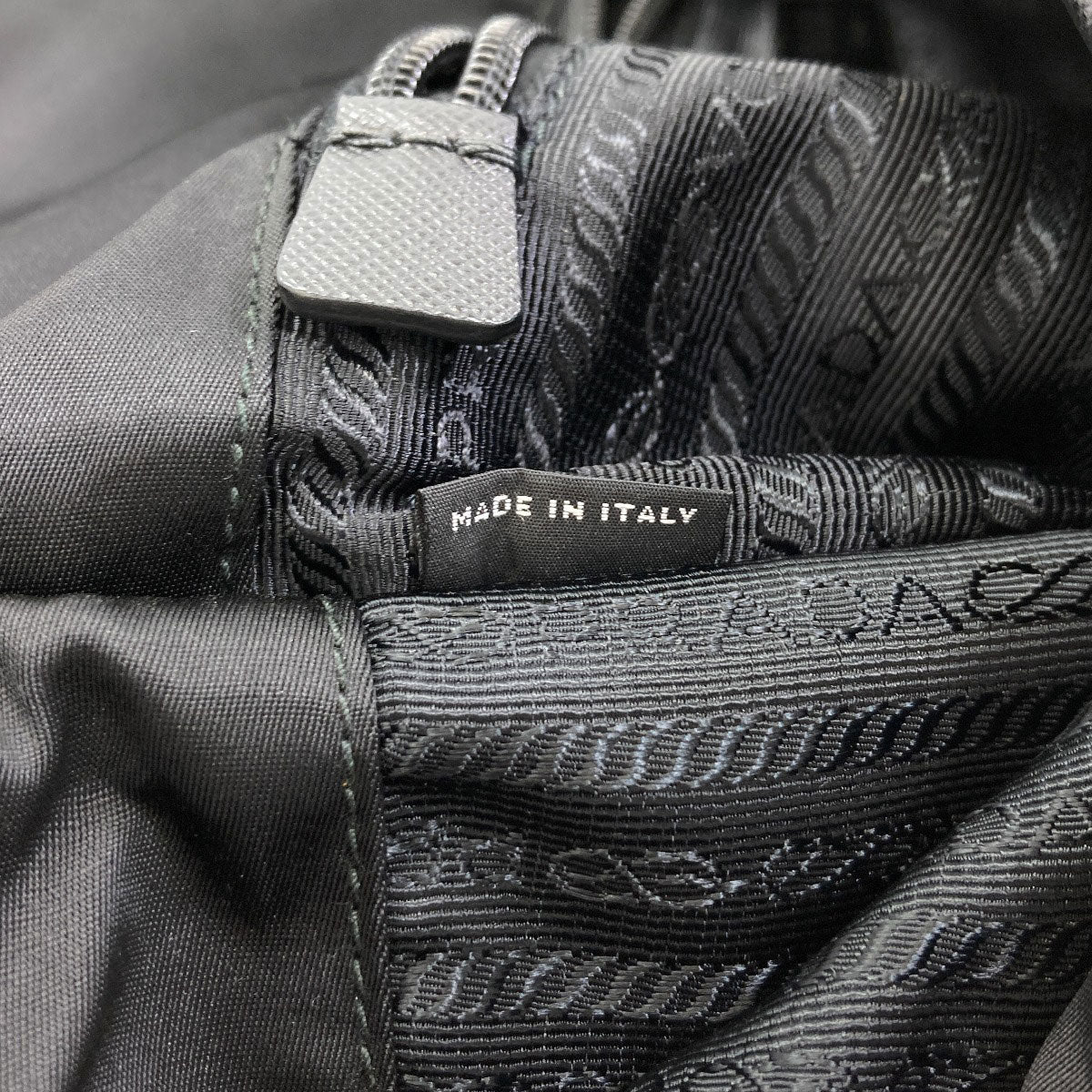 PRADA VA0951 Logo Hardware Shoulder Bag Nylon Ladies [Used]