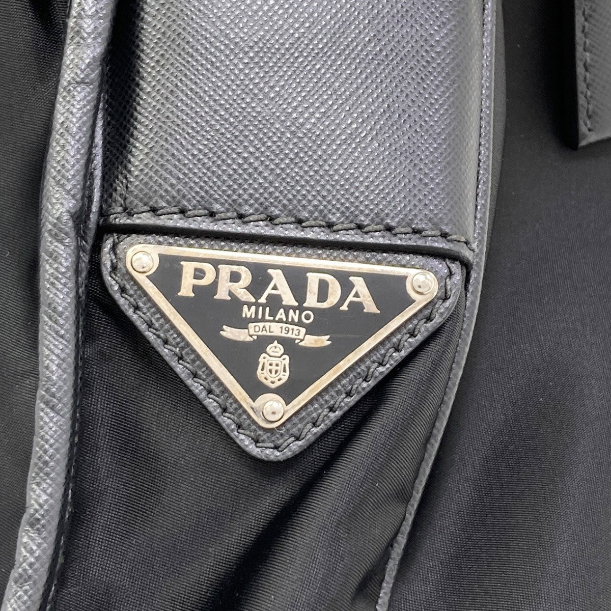 PRADA VA0951 Logo Hardware Shoulder Bag Nylon Ladies [Used]