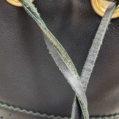 J&M Davidson fringe carnival Handbag Calf Ladies [Used]