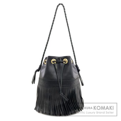 J&M Davidson fringe carnival Handbag Calf Ladies [Used]