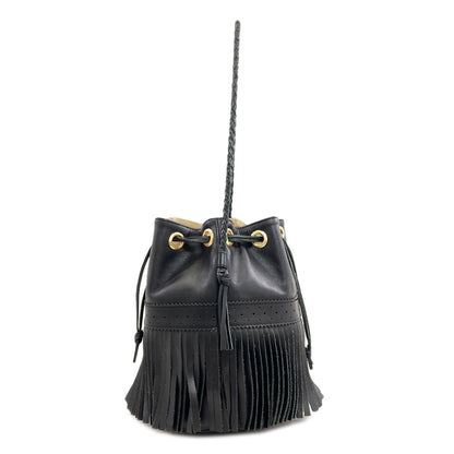 J&M Davidson fringe carnival Handbag Calf Ladies [Used]