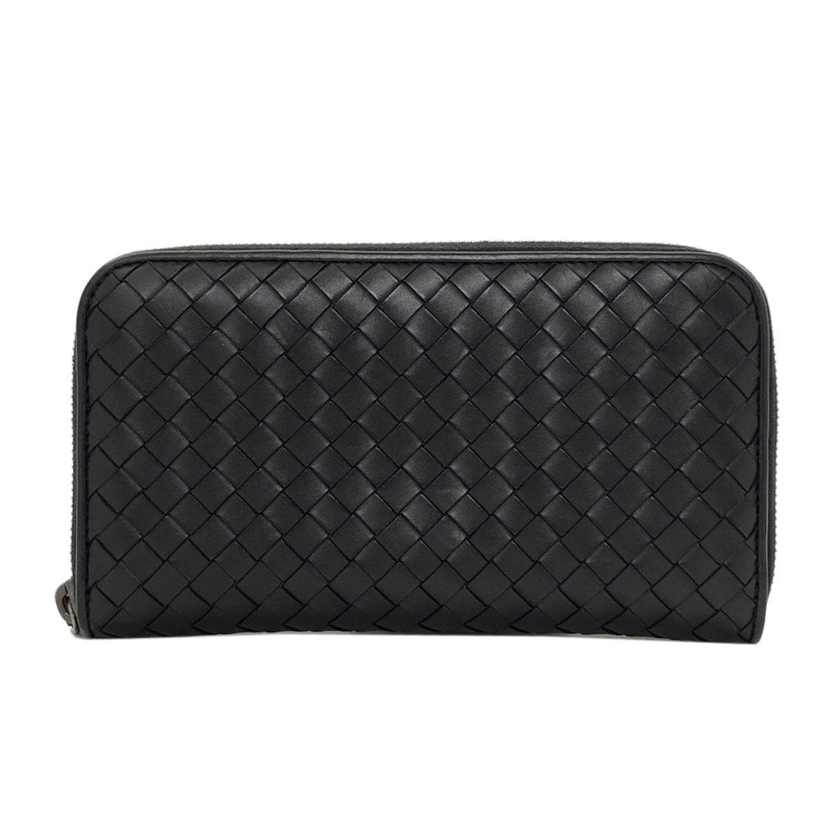 BOTTEGA VENETA Intrecciato Long wallet (with coin pocket) Calf Ladies [Used]