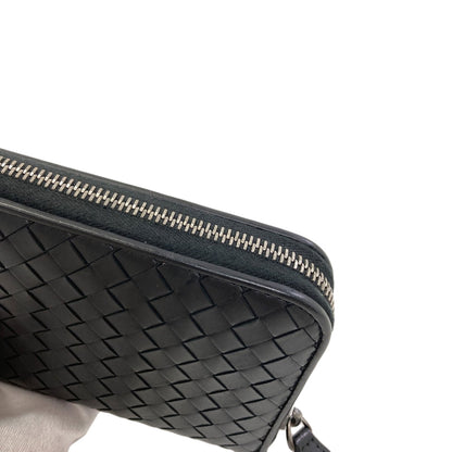 BOTTEGA VENETA Intrecciato Long wallet (with coin pocket) Calf Ladies [Used]