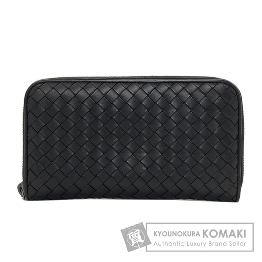 BOTTEGA VENETA Intrecciato Long wallet (with coin pocket) Calf Ladies [Used]