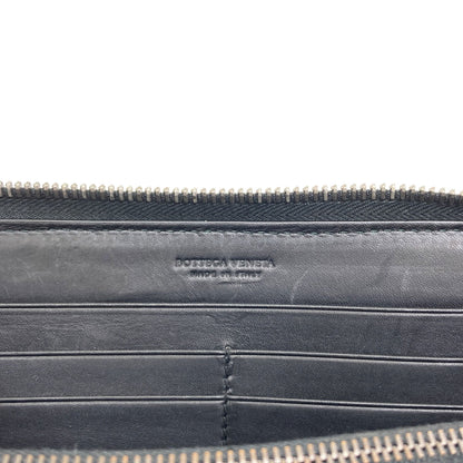 BOTTEGA VENETA Intrecciato Long wallet (with coin pocket) Calf Ladies [Used]