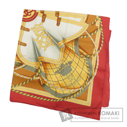 HERMES Carre90 Horse Dress Scarf Silk Ladies [Used]