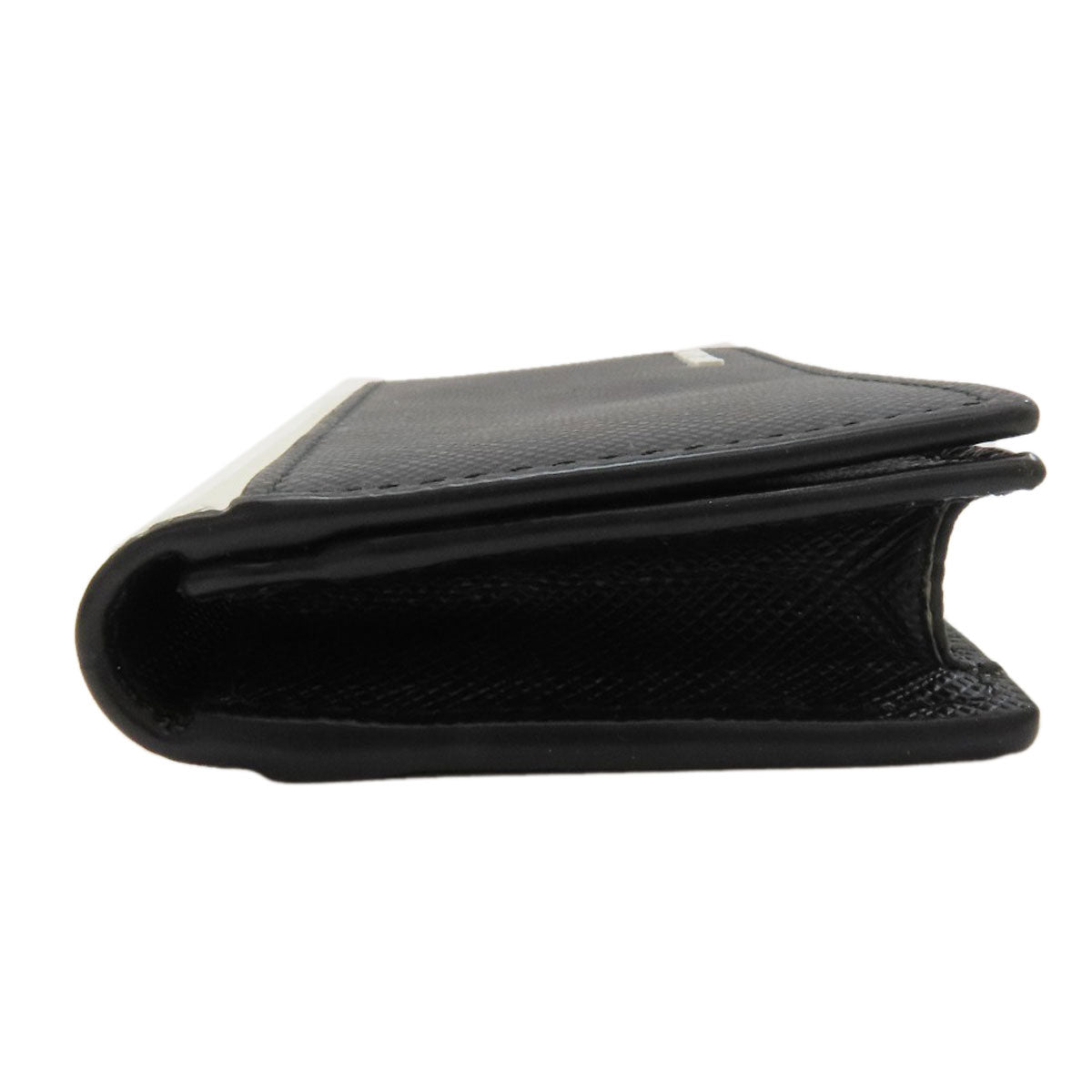 PRADA logo Card Case Safiano Ladies [Used]