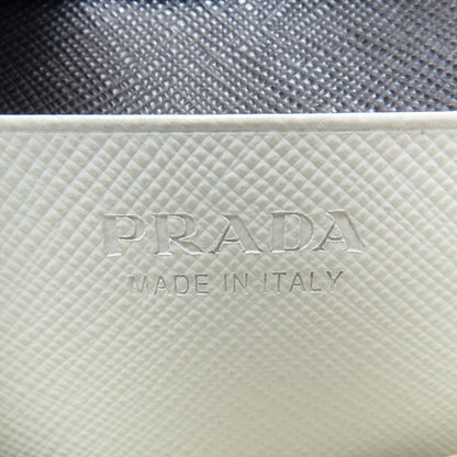 PRADA logo Card Case Safiano Ladies [Used]