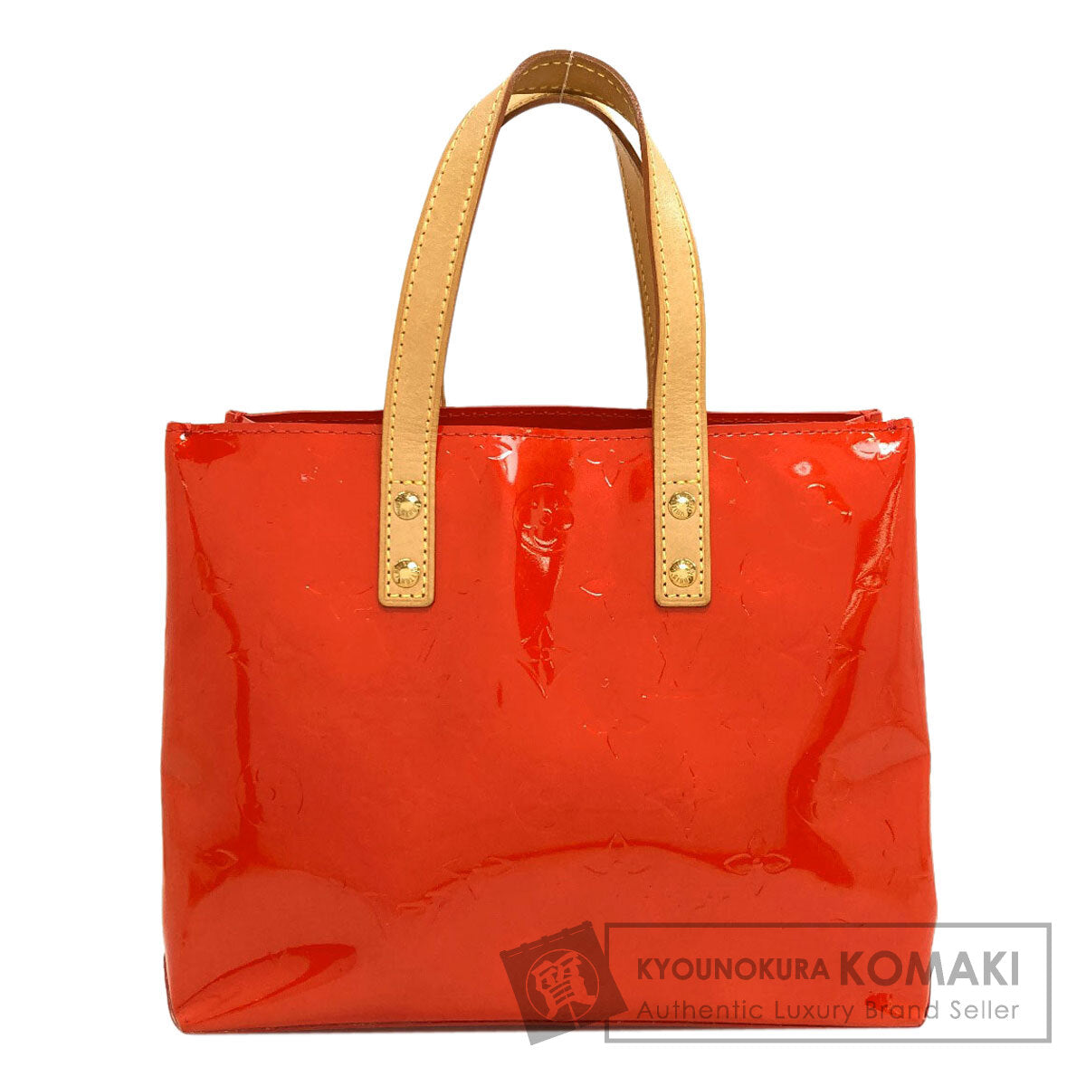 LOUIS VUITTON M91088 Lead PM Handbag Vernis Ladies [Used]