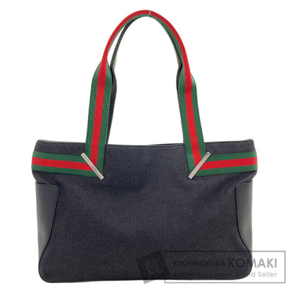 GUCCI 73983 Sherry line Handbag Canvas Ladies [Used]