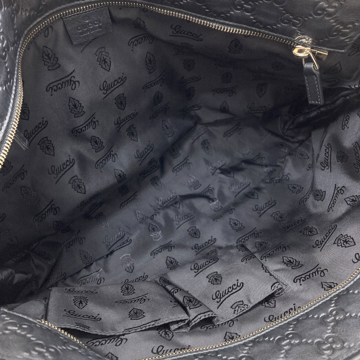 GUCCI 211137 GG signature guccissima Tote Bag Calf Ladies [Used]