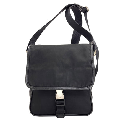 PRADA Logo Hardware Shoulder Bag Nylon Ladies [Used]