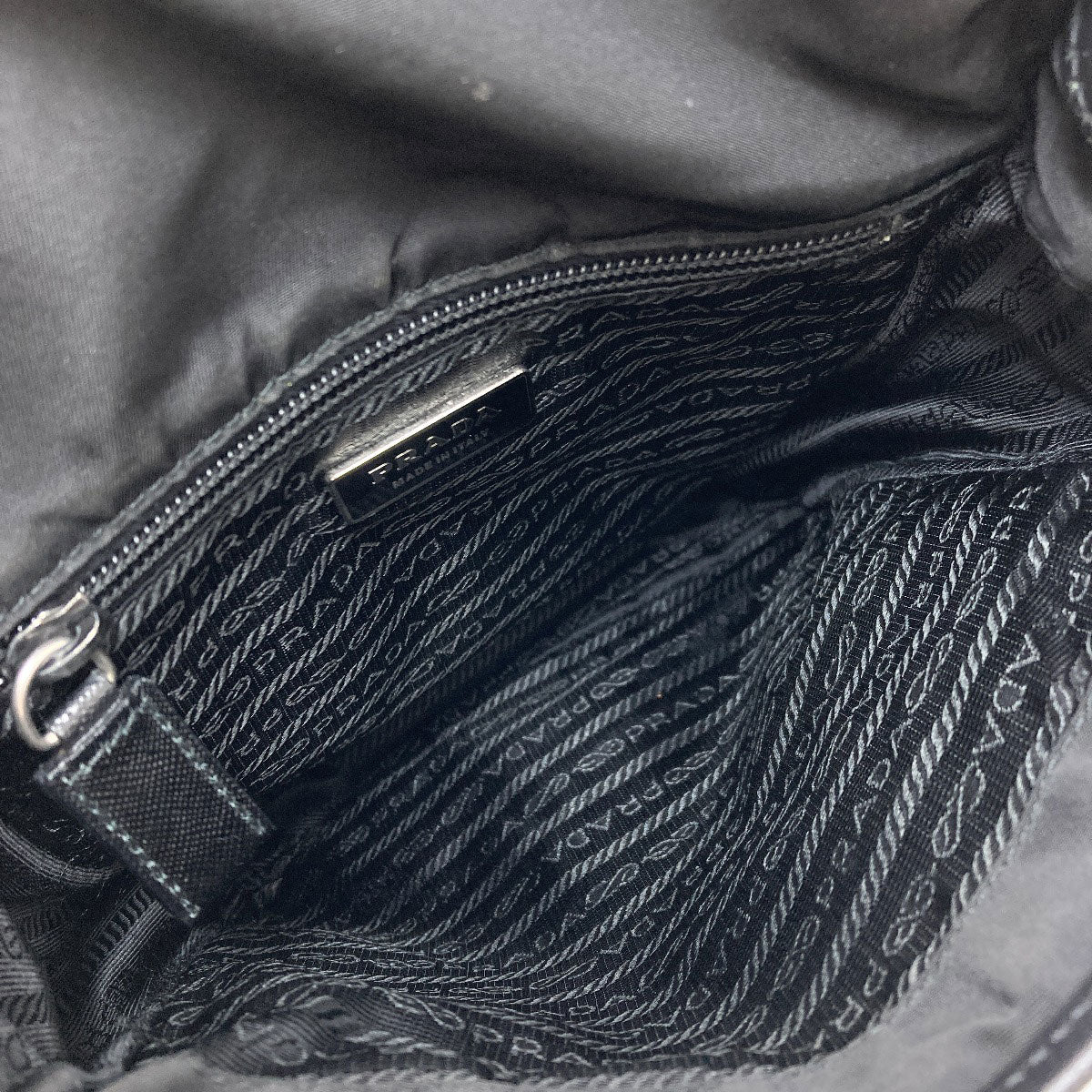 PRADA Logo Hardware Shoulder Bag Nylon Ladies [Used]