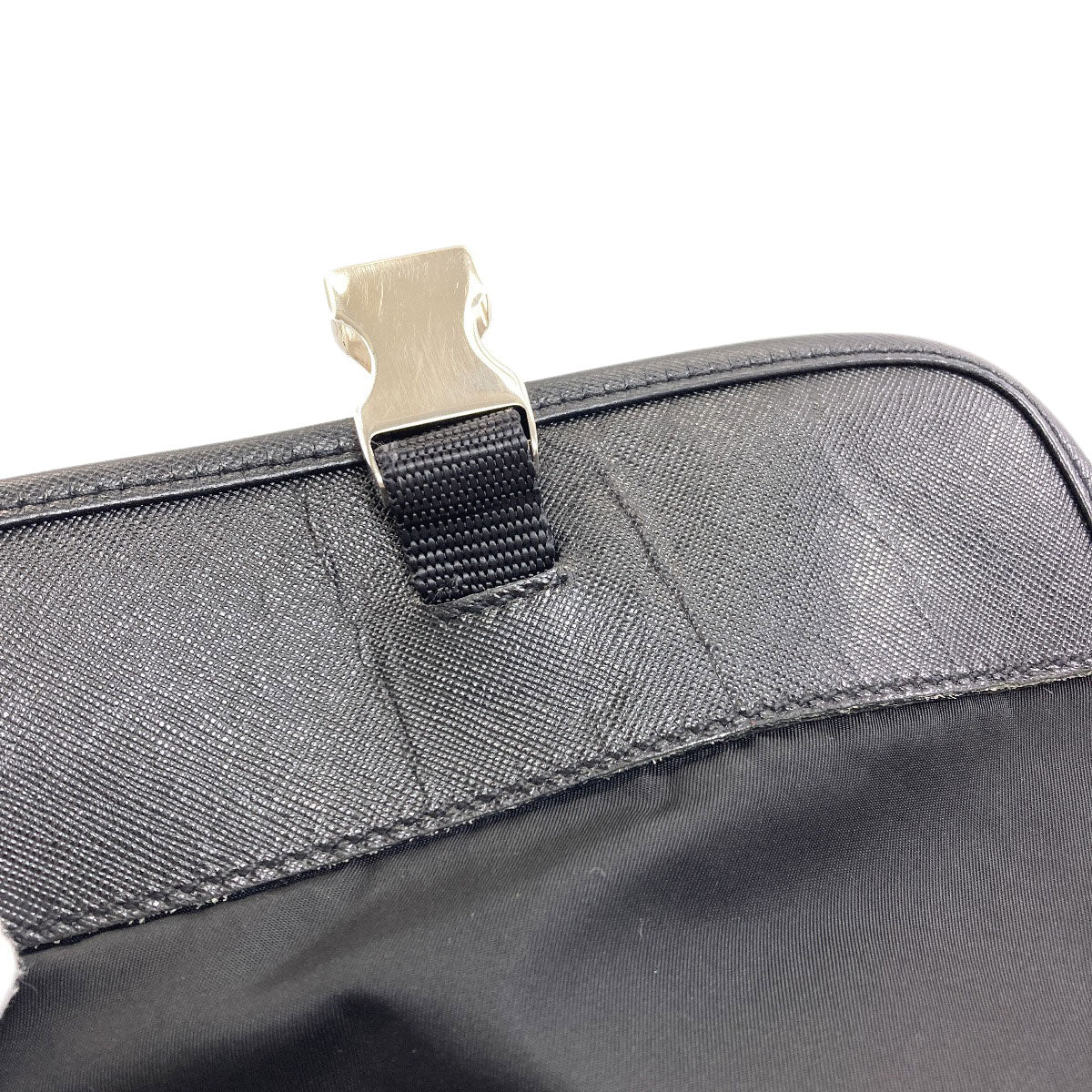 PRADA Logo Hardware Shoulder Bag Nylon Ladies [Used]