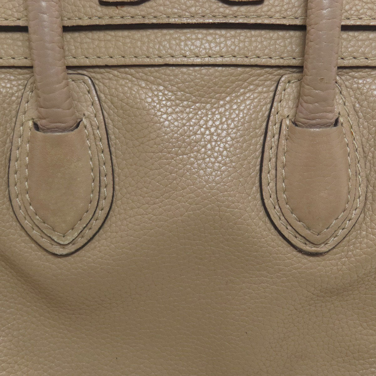 CELINE Luggage nano 2 WAY Handbag Calf Ladies [Used]