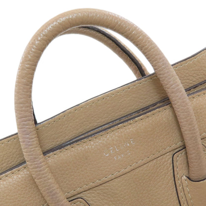 CELINE Luggage nano 2 WAY Handbag Calf Ladies [Used]