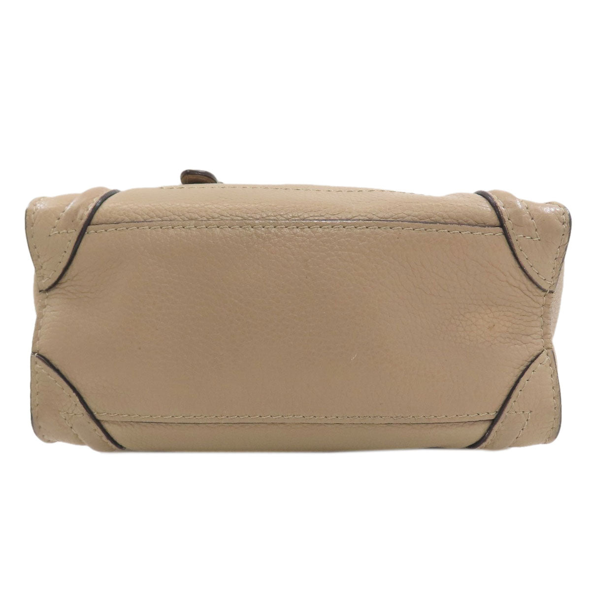 CELINE Luggage nano 2 WAY Handbag Calf Ladies [Used]