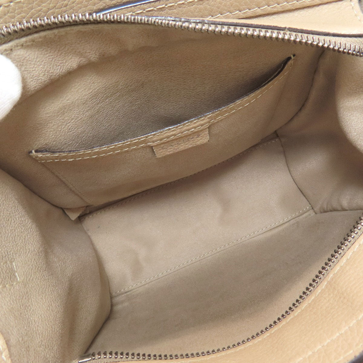 CELINE Luggage nano 2 WAY Handbag Calf Ladies [Used]