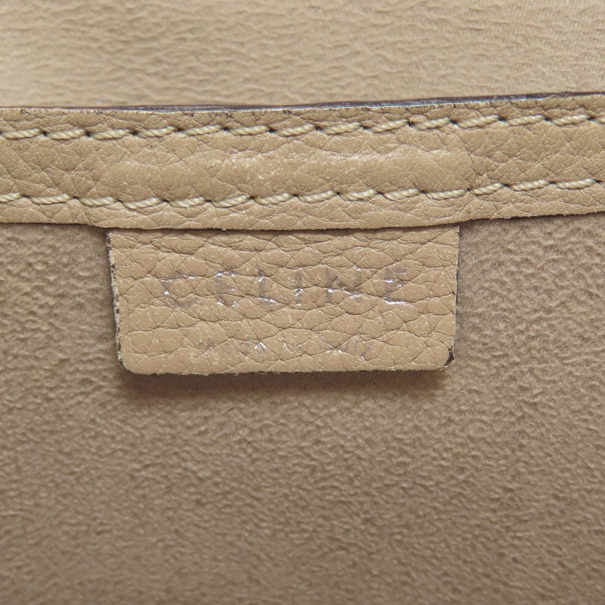 CELINE Luggage nano 2 WAY Handbag Calf Ladies [Used]