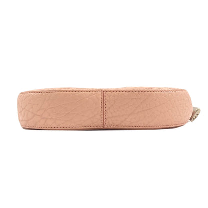 BURBERRY One Belt Chess Baguette Shoulder Bag Calf Ladies [Used]