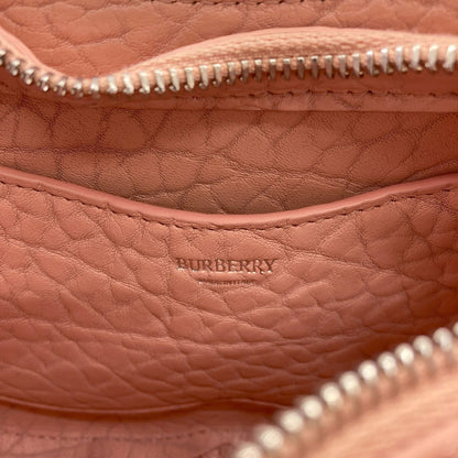 BURBERRY One Belt Chess Baguette Shoulder Bag Calf Ladies [Used]