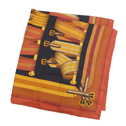 HERMES Carre90 Suspender Belt Scarf Silk Ladies [Used]