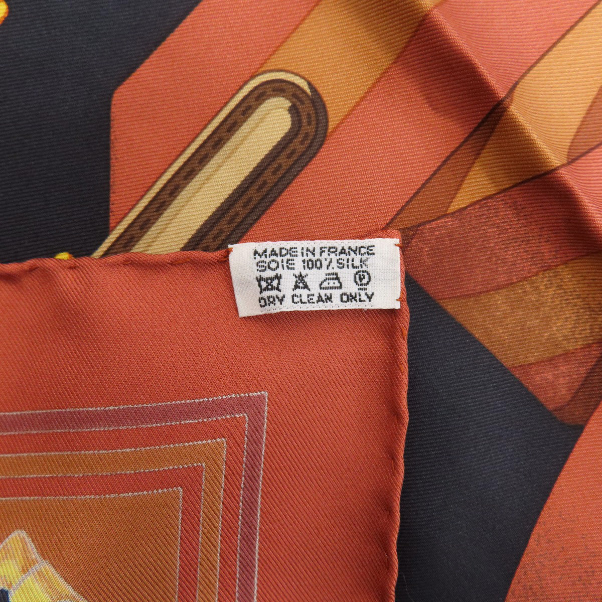 HERMES Carre90 Suspender Belt Scarf Silk Ladies [Used]