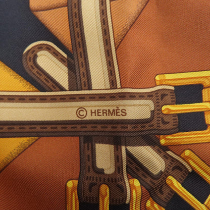 HERMES Carre90 Suspender Belt Scarf Silk Ladies [Used]