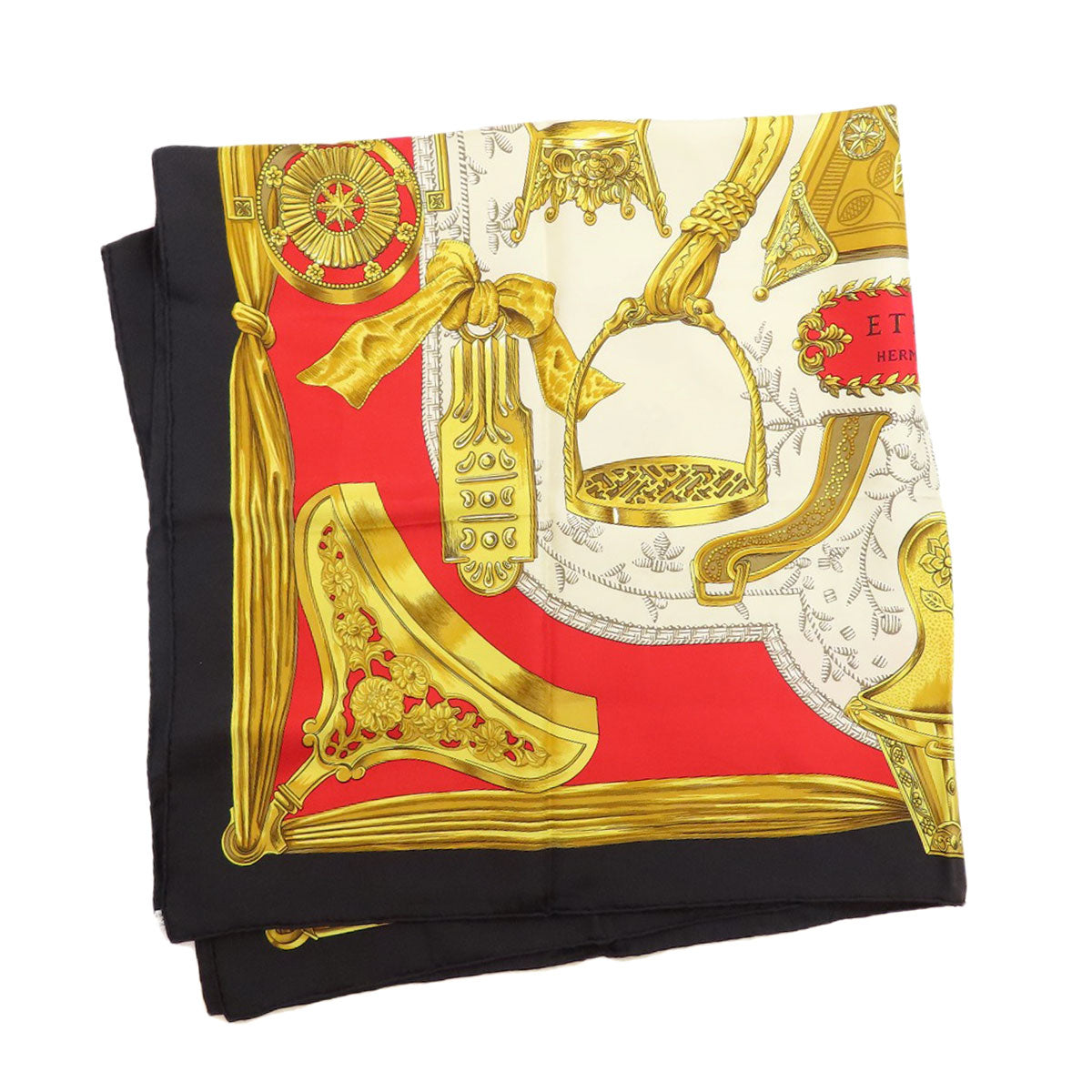 HERMES Carre90 Armor Scarf Silk Ladies [Used]