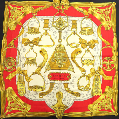 HERMES Carre90 Armor Scarf Silk Ladies [Used]