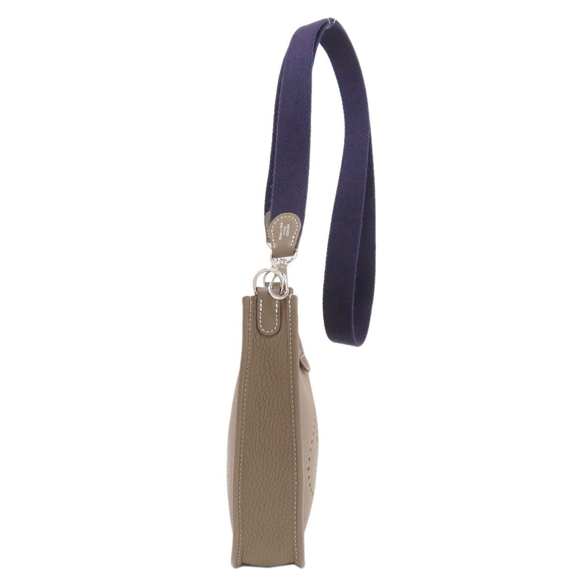 HERMES Evelyne TPM Etoupe SilverHardware Shoulder Bag Taurillon Clemence Ladies [Used]