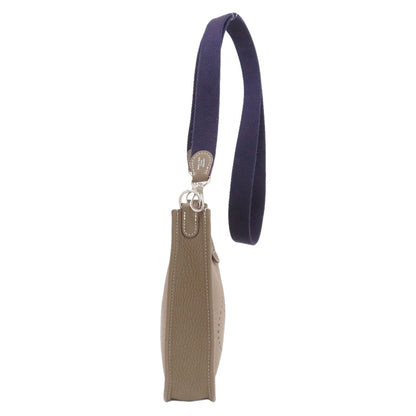 HERMES Evelyne TPM Etoupe SilverHardware Shoulder Bag Taurillon Clemence Ladies [Used]