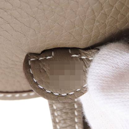 HERMES Evelyne TPM Etoupe SilverHardware Shoulder Bag Taurillon Clemence Ladies [Used]