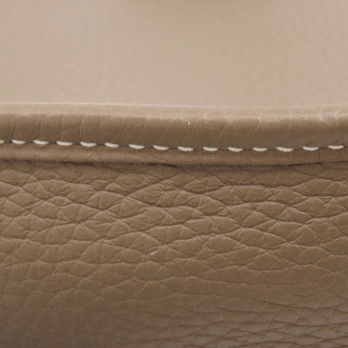 HERMES Evelyne TPM Etoupe SilverHardware Shoulder Bag Taurillon Clemence Ladies [Used]