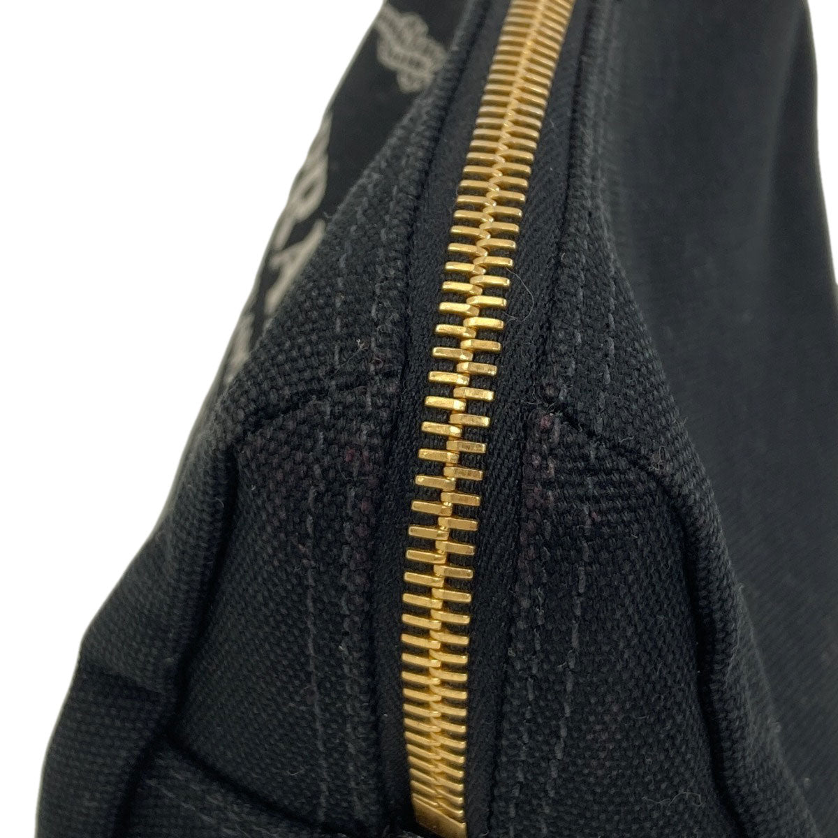 PRADA logo Cosmetics Pouch Canvas Ladies [Used]