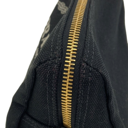 PRADA logo Cosmetics Pouch Canvas Ladies [Used]